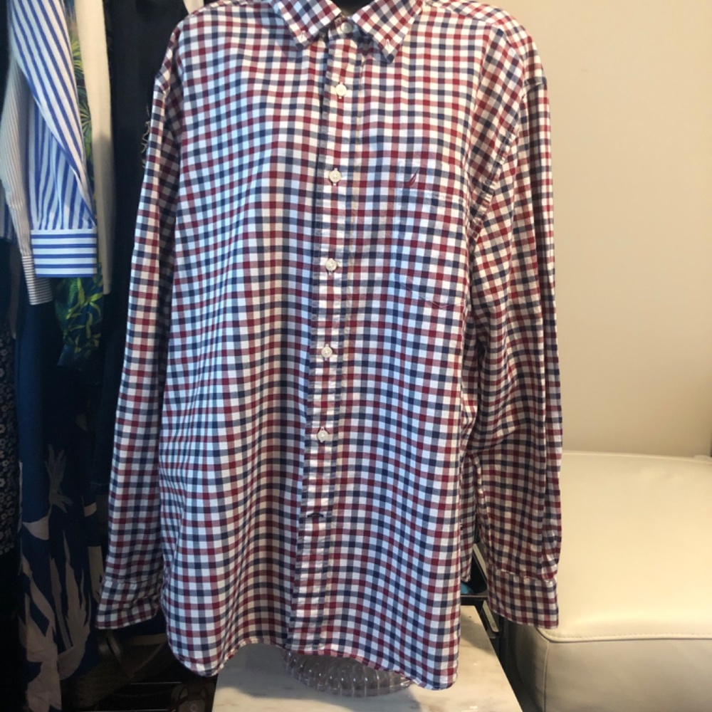 Nautical Men button down shirt XL size XL